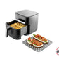 Moldes X2 Silicona Para Air fryer 22x19 Cm Cuadrado