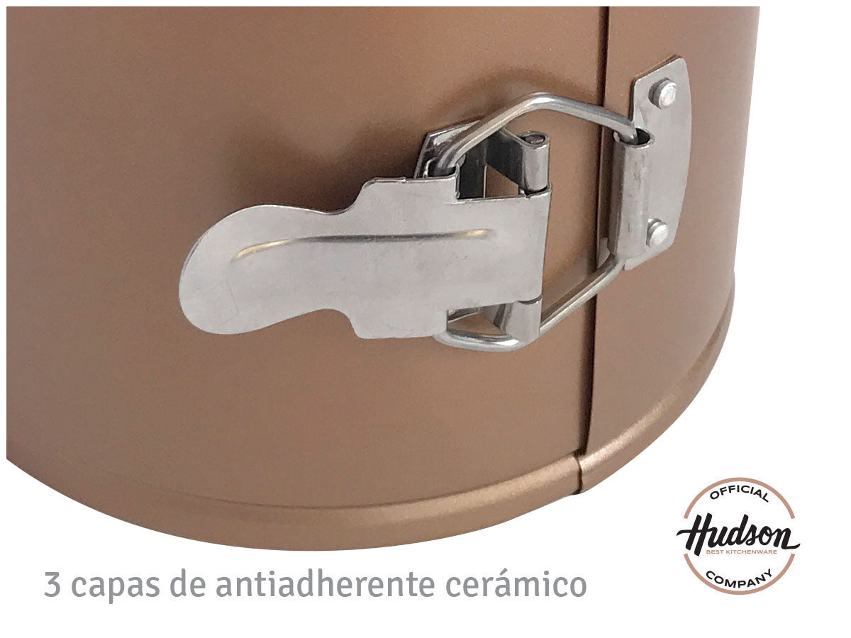 Molde Tortera Hudson Desmontable Antiadherente 16 Cm