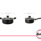 Set Ollas Aluminio 18 y  28 Cm Hudson