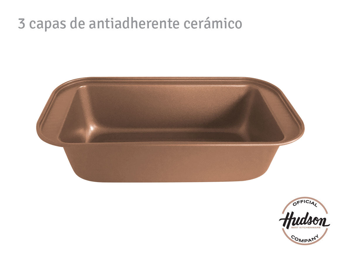 Molde Pan Y Budín Hudson Antiadherente 27 Cm