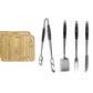 El Set Parrillero x 4 y Platos HUDSON
