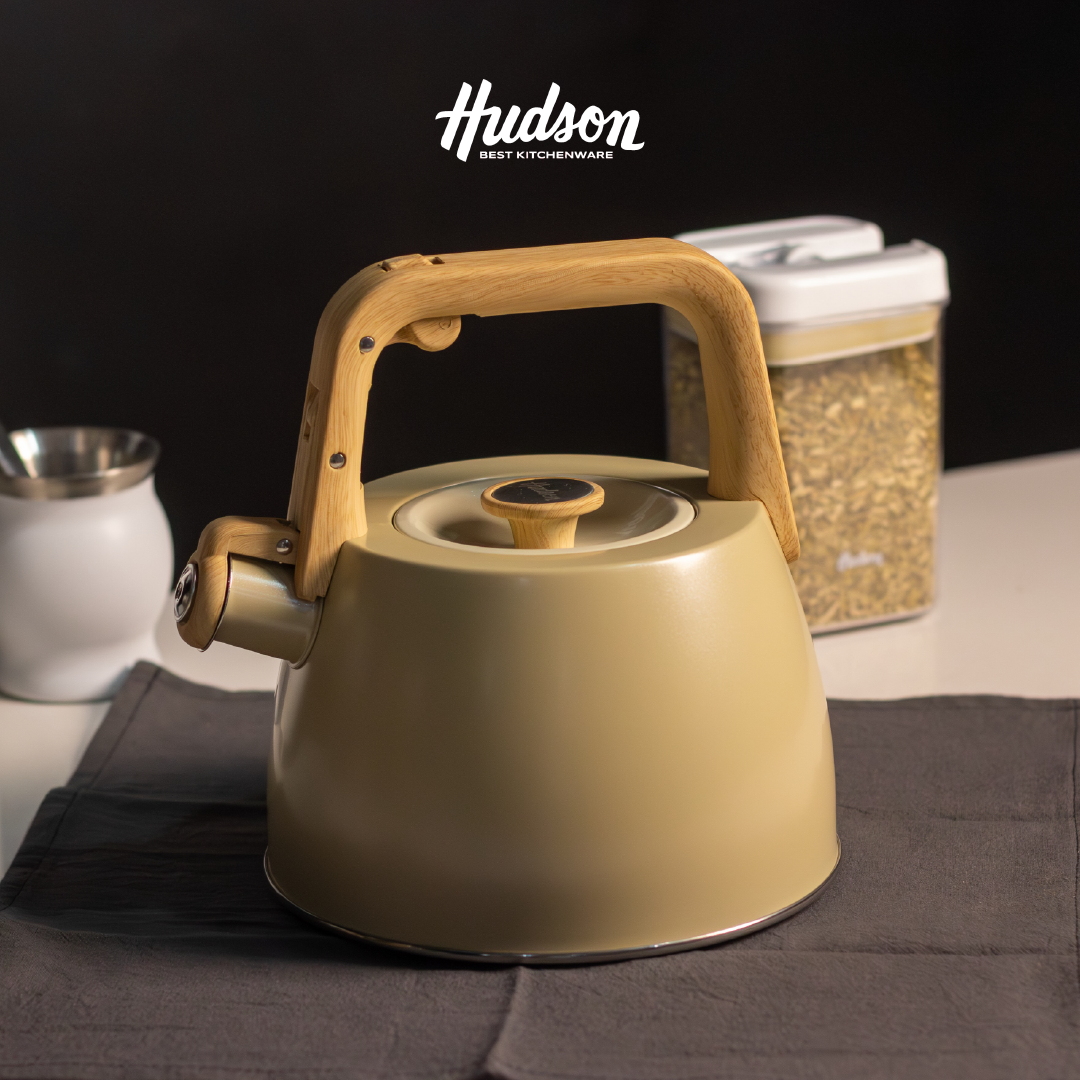 Caldera Silbadora Acero Inoxidable 2.5lts Beige