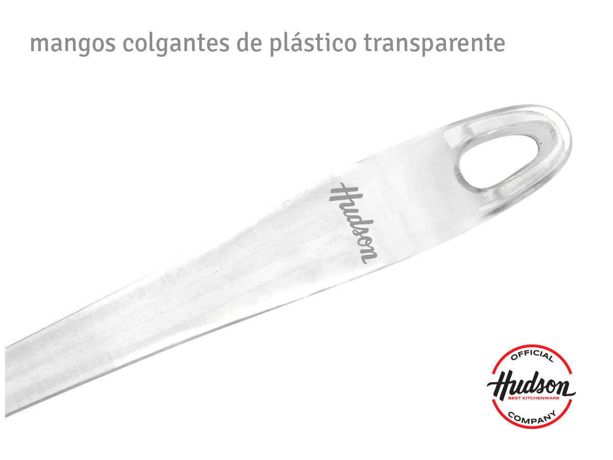 Set 5 Utensilios De Silicona Hudson Con Base Colgante