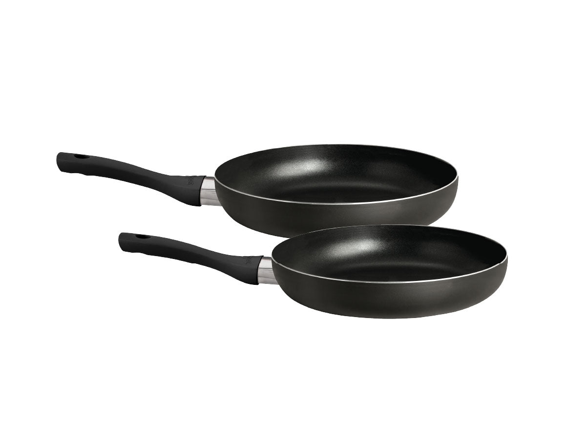 Set x 2 Sartenes Aluminio Negro