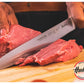 Set de Cuchillo Trinchador y Platos Bambú HUDSON