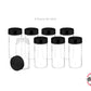 Especiero Giratorio De 8 Frascos Acero Inox Negro