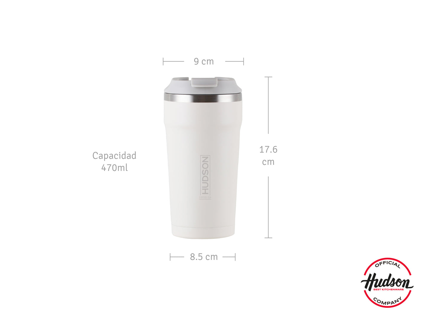 Vaso Térmico Para Café De 470ml Crema