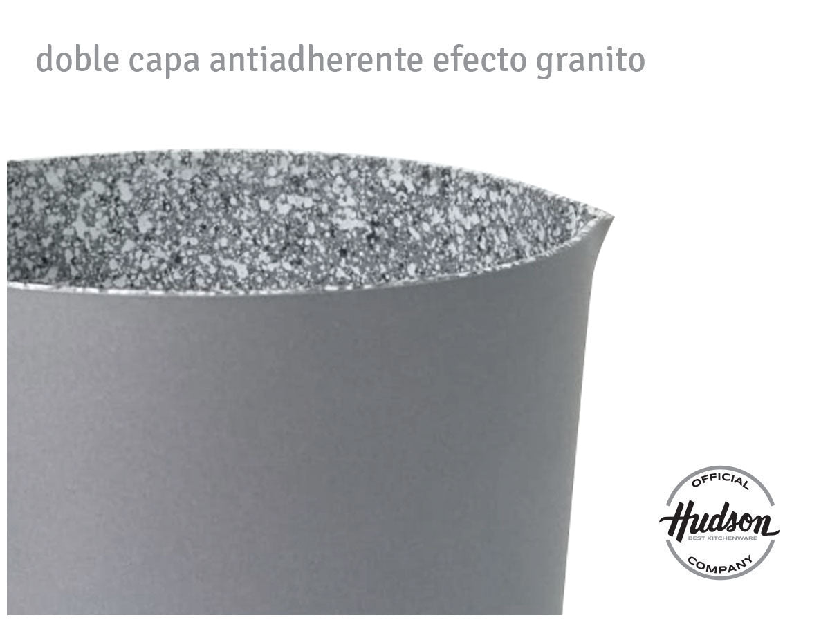 Jarro Hervidor Hudson C/antiadherente Granito De 14cm