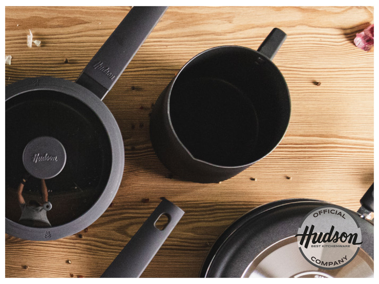 Hervidor de Aluminio Negro de 14 cm Daily