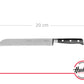 Cuchillo De Pan 8 Linea Hudson Acero Inoxidable Con Remache
