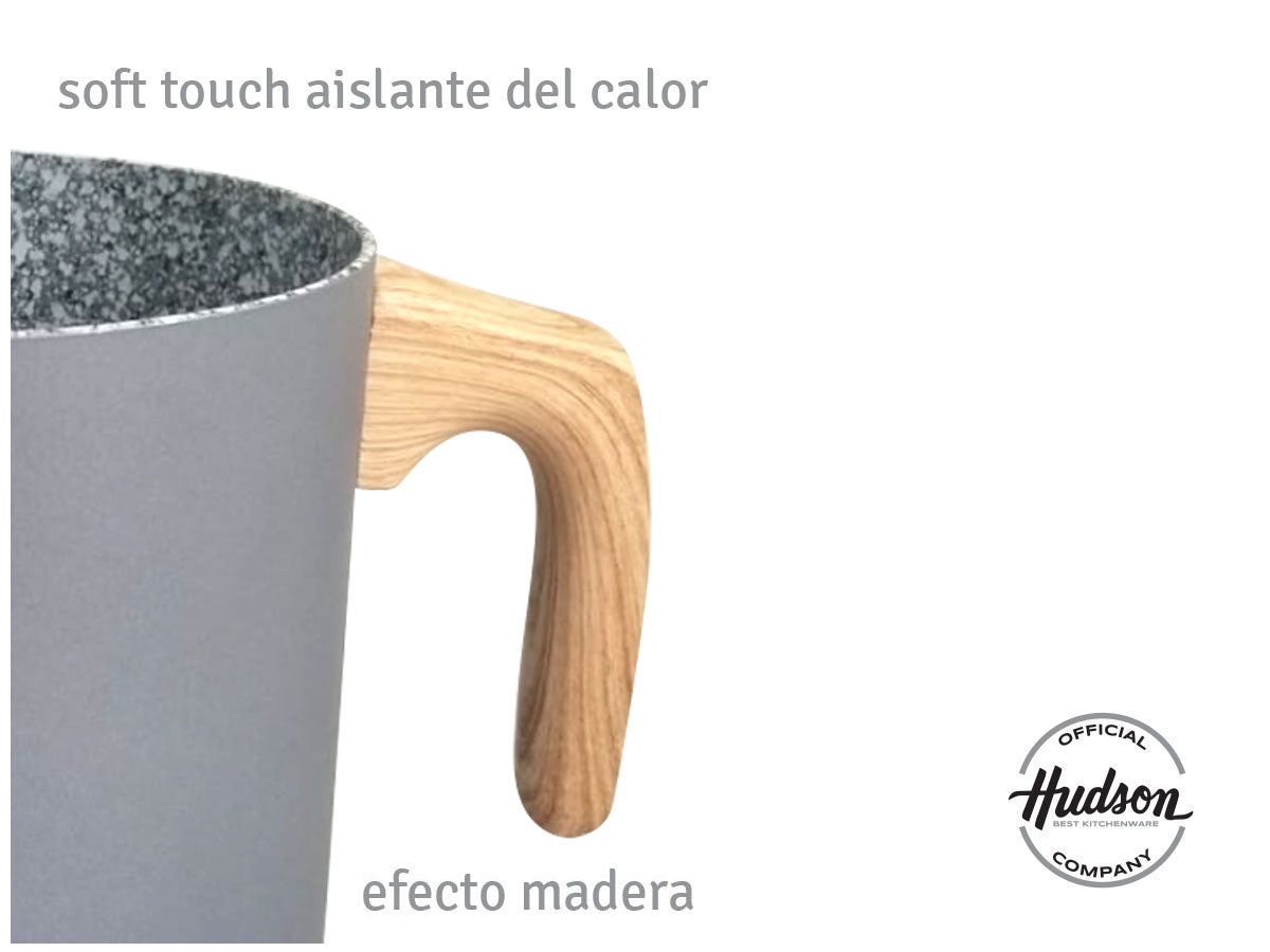 Jarro Hervidor Hudson C/antiadherente Granito De 14cm