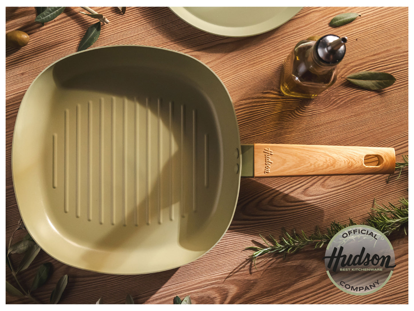 Bifera Hudson Olive 26 Cm Con Antiadherente