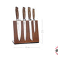 Set 4 Cuchillos Acero Inoxidable Y Mango De Madera