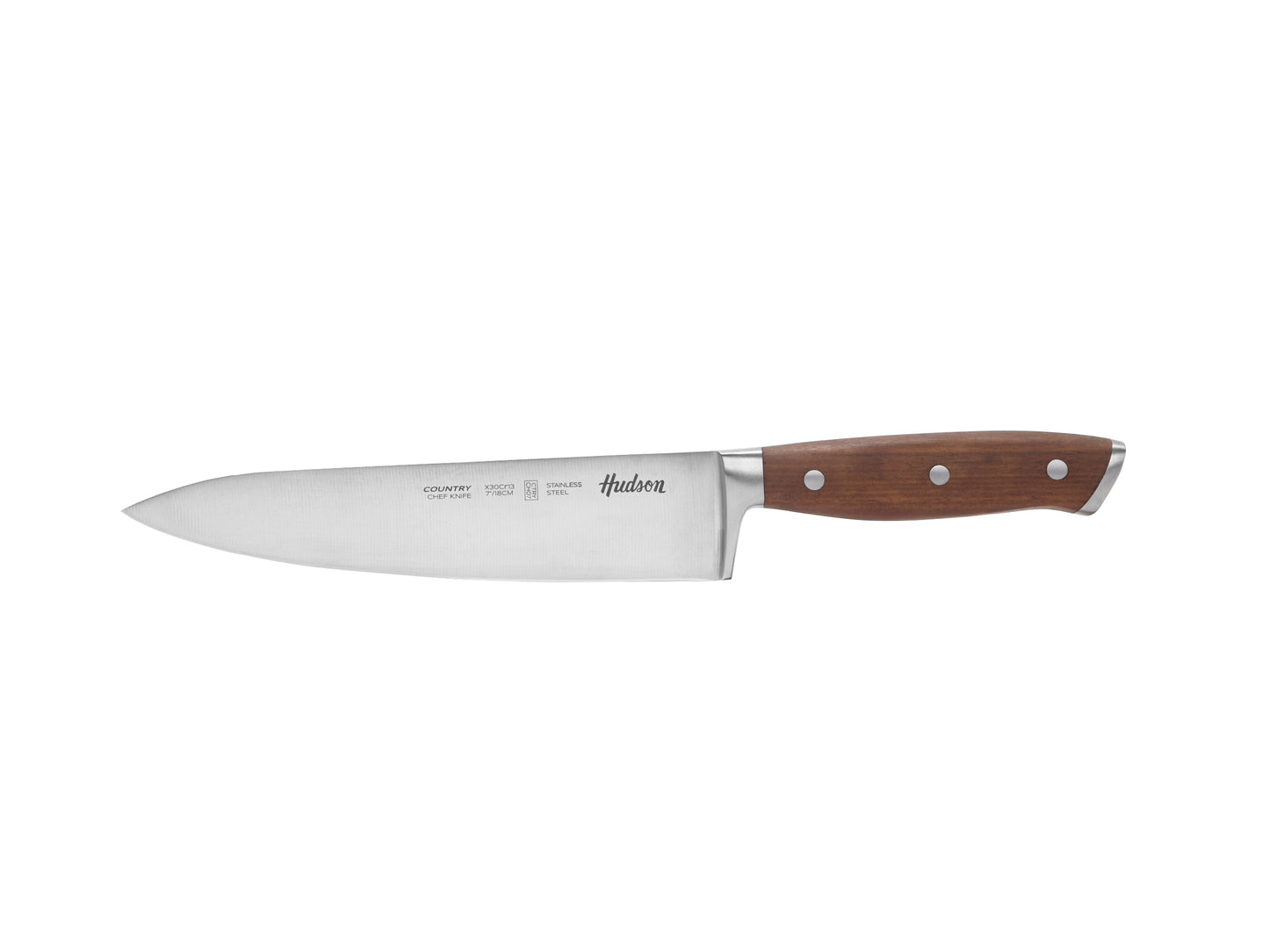 Cuchillo Chef 7 Acero Inoxidable Mango Madera