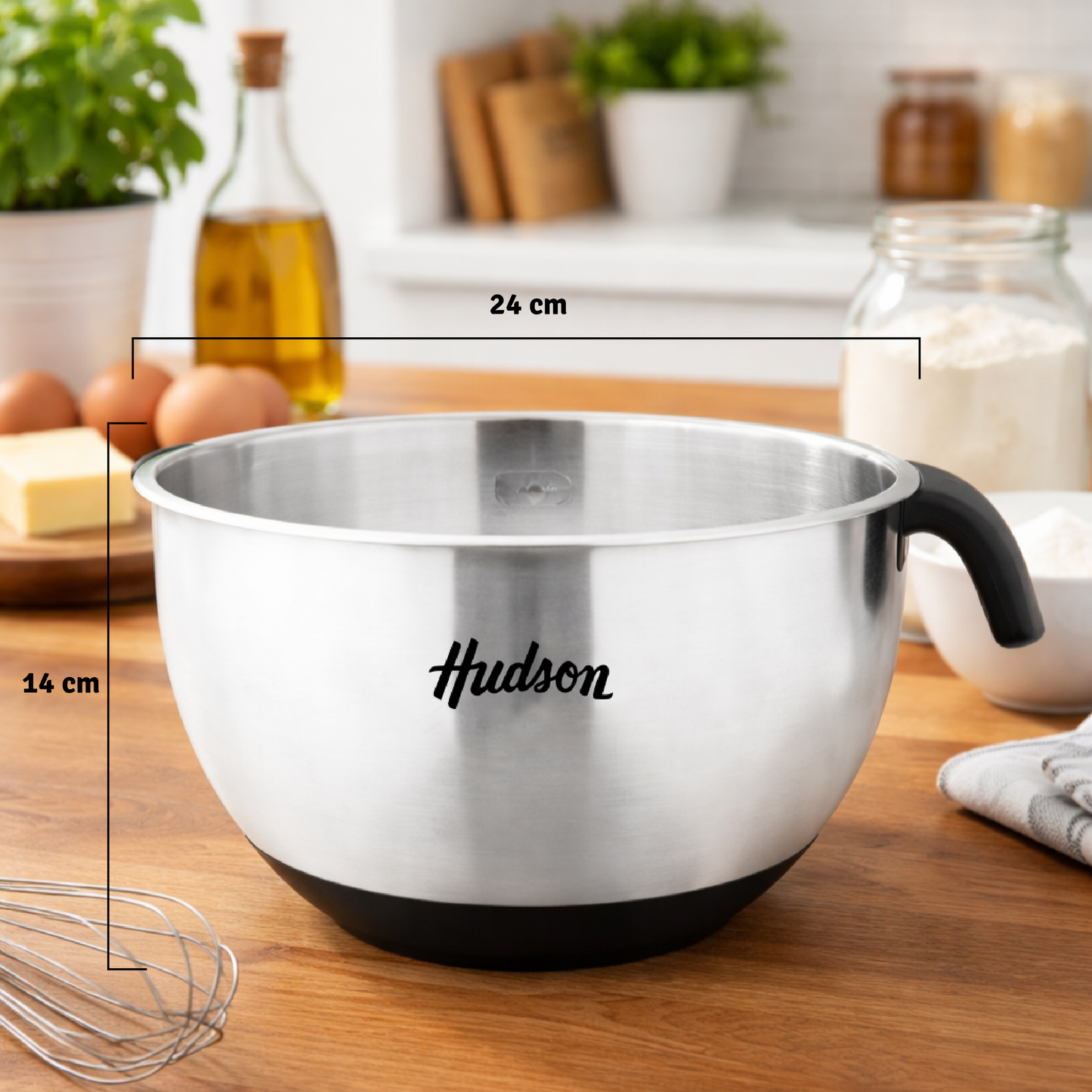 Bowl Hudson Acero Inoxidable 24 Cm