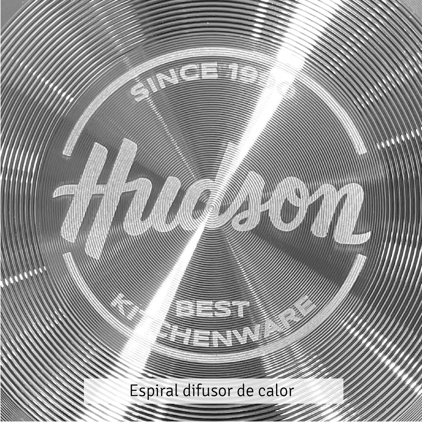 Set Sarten 22cm + Sarten 24cm + Sarten 26cm Hudson Aluminio