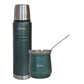 Termo 1 Litro + Mate Verde Vaso