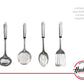 Set Utensilios de Acero Inoxidable x 4