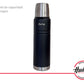 Termo Hudson 1 litro Negro De Acero Inoxidable