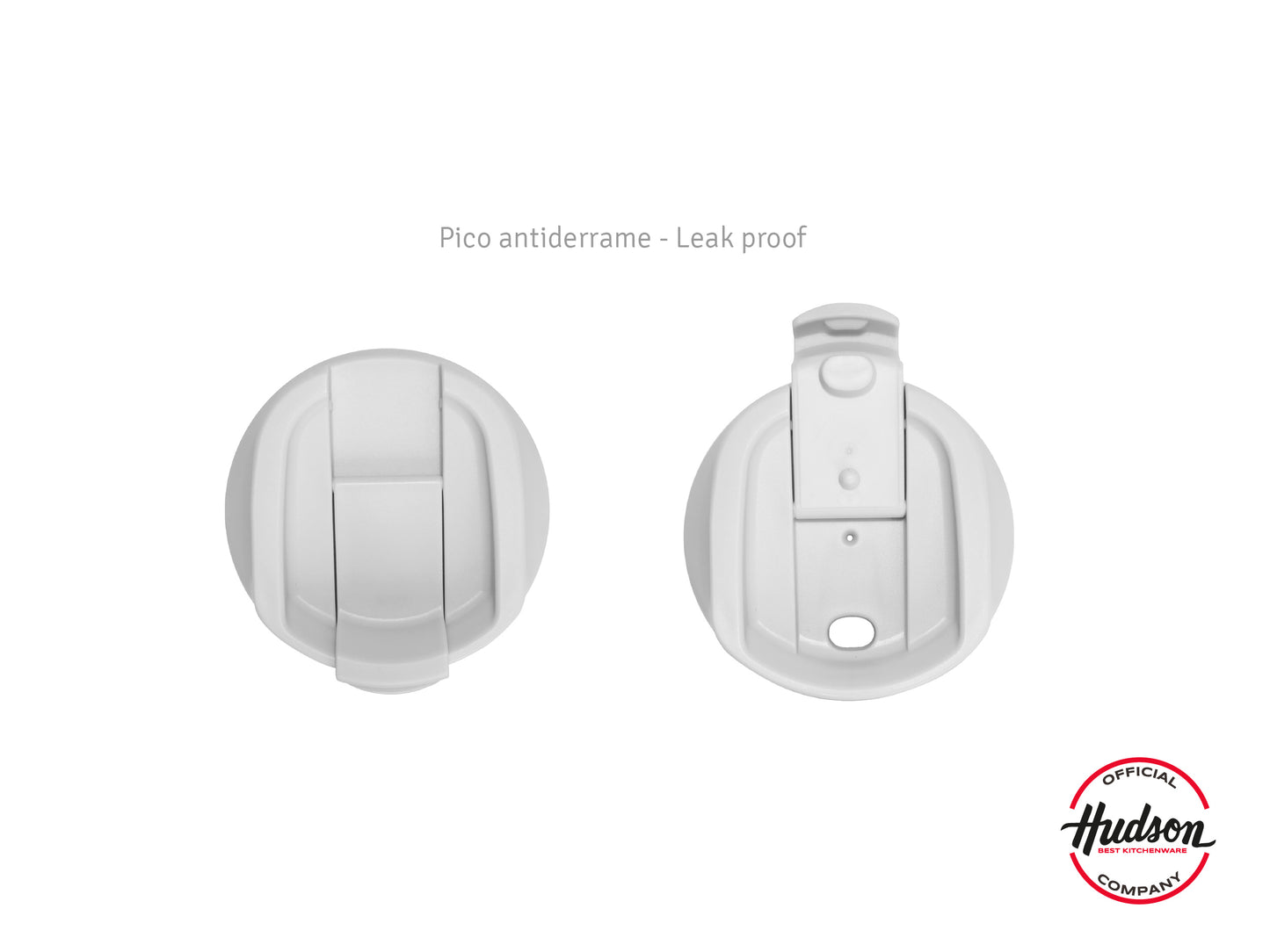 Vaso Térmico 470ml Blanco de Acero Inoxidable