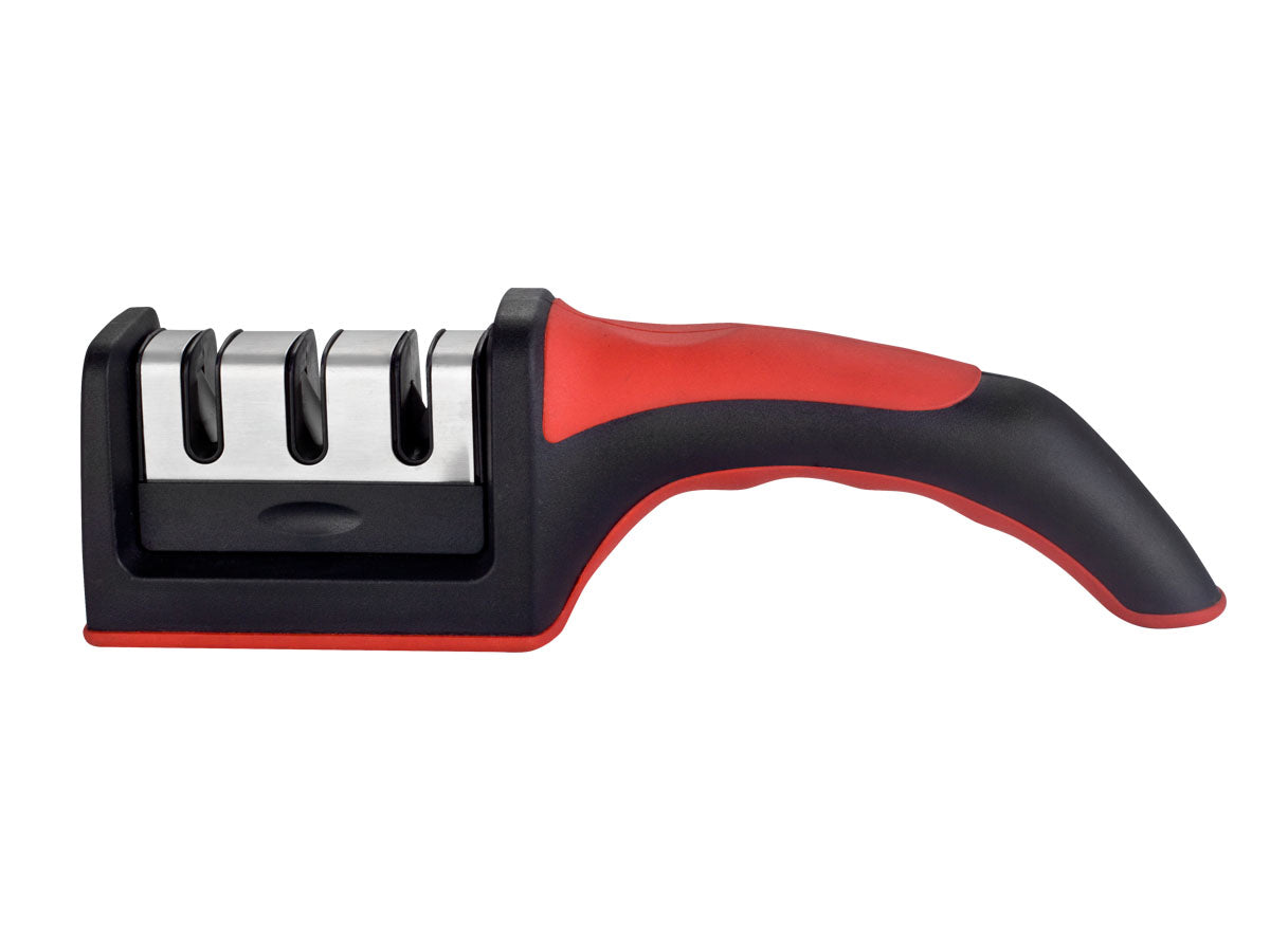 Afilador De Cuchillos Hudson Con Mango 3 Tiempos