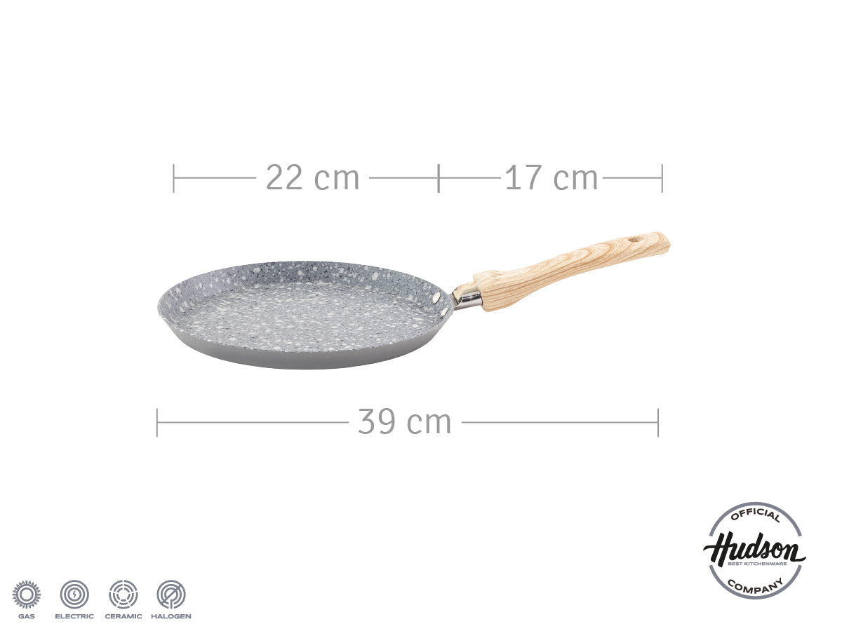 Panquequera 22cm Antiadherente Línea Nueva Granito