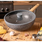 Nuevo Wok STONE 28 cm para Inducción con Antiadherente