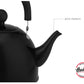 Pava Total Black 1.5lts Pico Matero