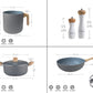 Set De Ollas Cocina Hudson Granito 10 Piezas Antiadherente