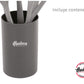 Set 6 Utensilios Nylon Con Mango De Plástico Hudson Gris