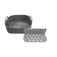 Molde Con Separador Silicona Air fryer 22x6 Cm