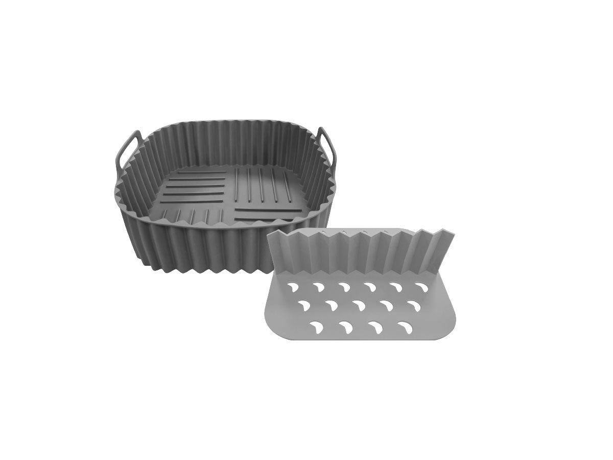 Molde Con Separador Silicona Air fryer 22x6 Cm