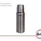 Termo de Acero Pulido De Acero Inoxidable 500 Ml - 50% de descuento en la 2 unidad