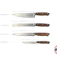 Set 4 Cuchillos Acero Inoxidable Y Mango De Madera