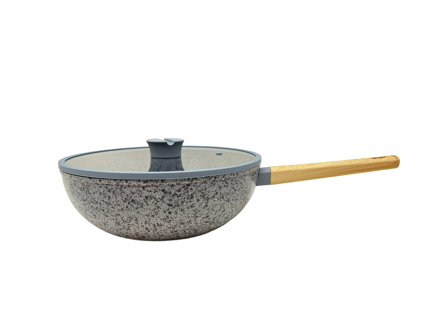 Nuevo Wok STONE 28 cm para Inducción con Antiadherente