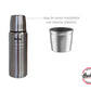 Termo de Acero Pulido De Acero Inoxidable 500 Ml - 50% de descuento en la 2 unidad