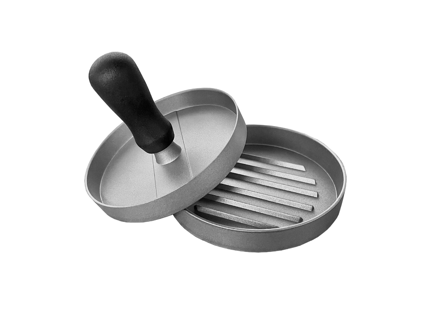 Prensa Y Molde De Aluminio Para Hamburguesas