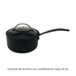 Cacerola De Aluminio Negra Antiadherente Total Black 20 Cm