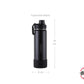 Botella Isotérmica Deportiva De 660ml Negro Hudson