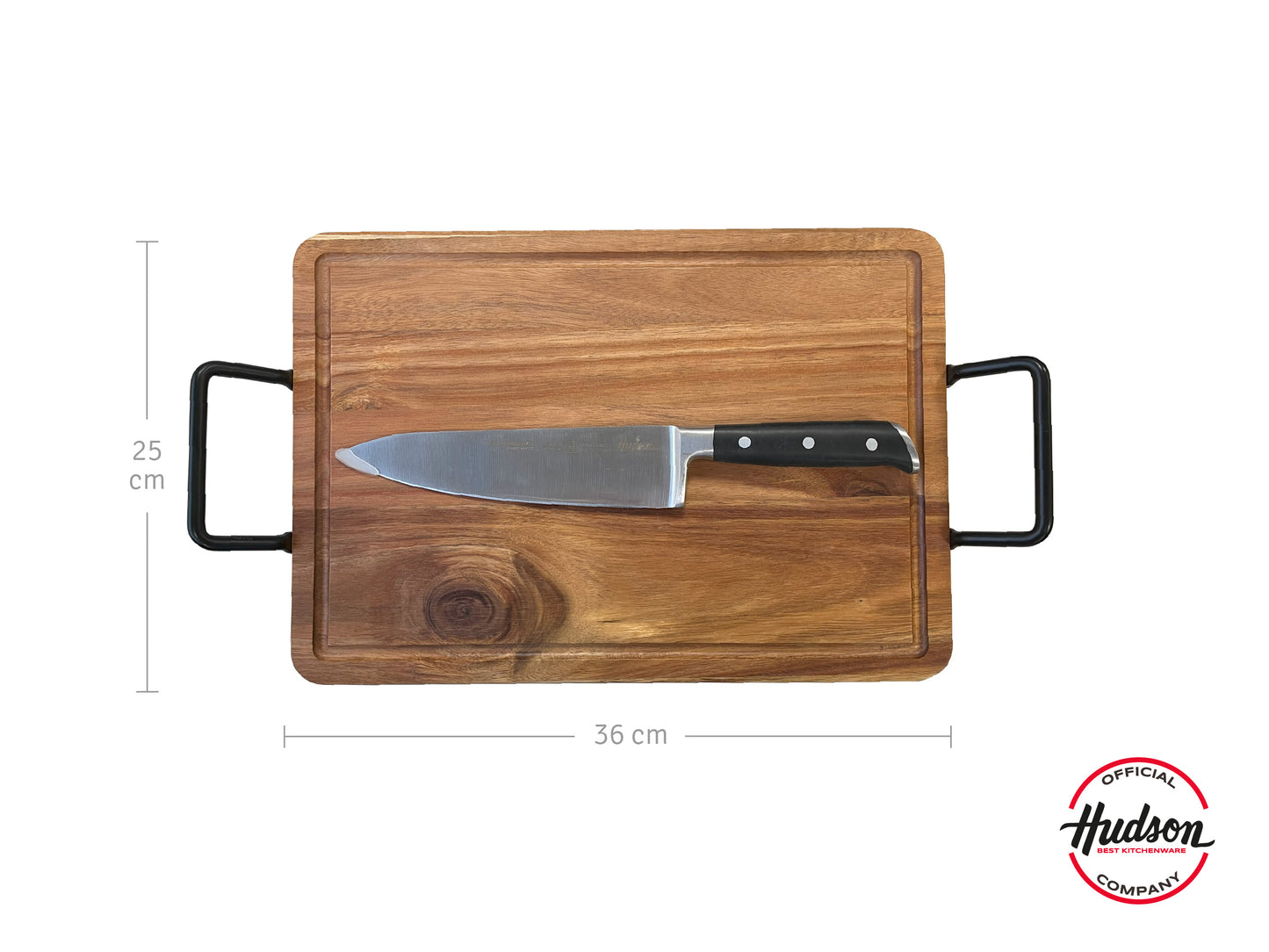Set De Tabla Y Cuchillo Chef De 7