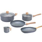 Kit De Ollas Granito Hudson + Jarro + Bifera