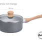 Batería De Cocina Hudson   Antiadherente Granito 5 Piezas