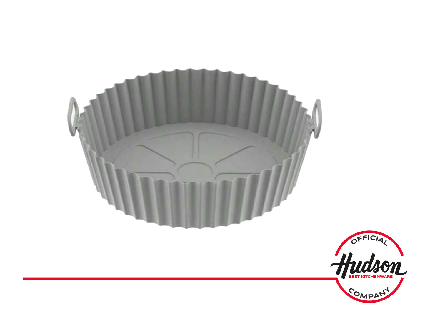Set X2 Unidades Molde Contenedor De Silicona Para Air Fryer