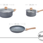 Kit De Ollas 18 Cm Y 26 Cm Granito Hudson + Sartén 26 Cm