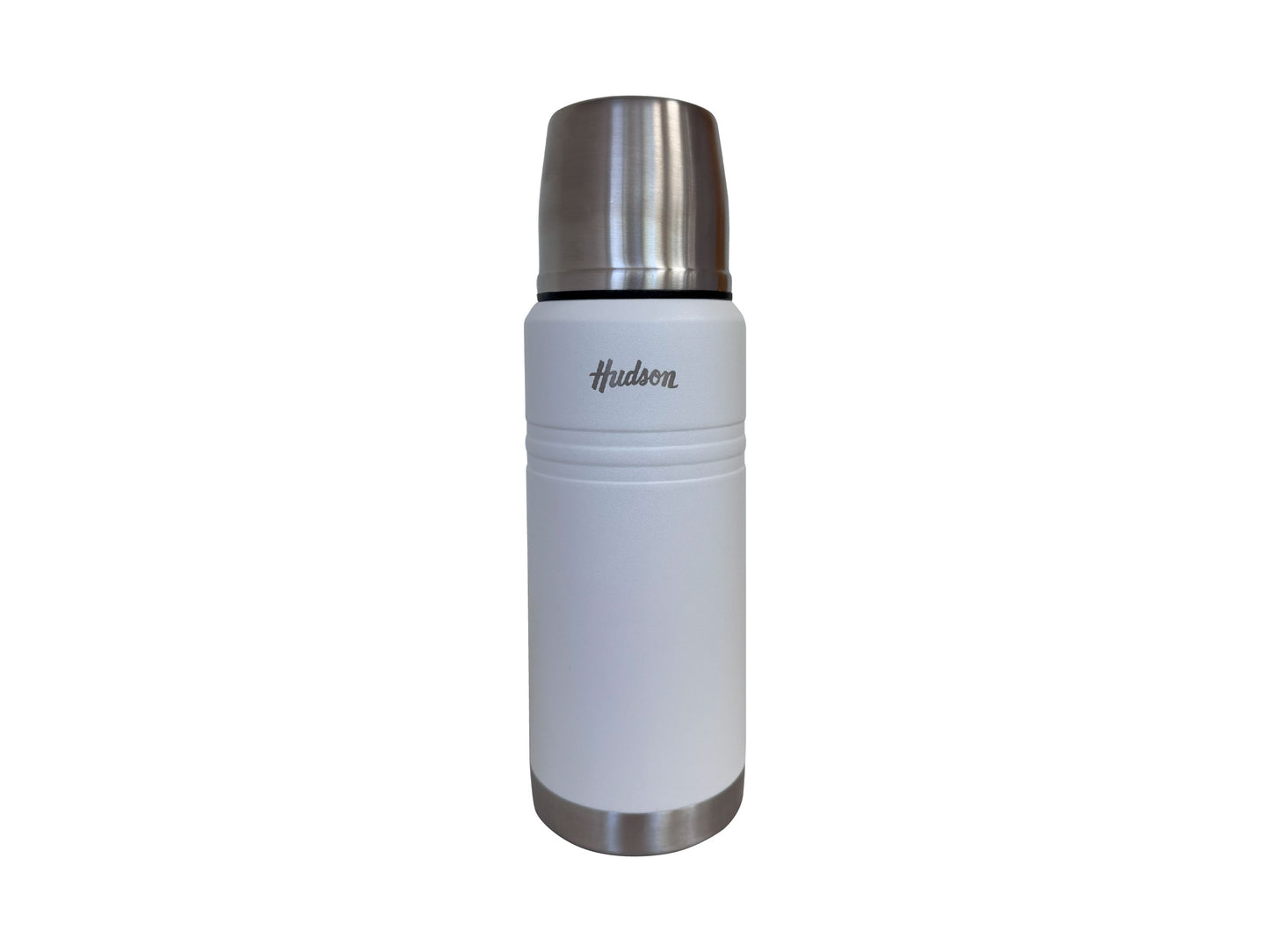 Termo Hudson 750 Ml Blanco De Acero Inoxidable