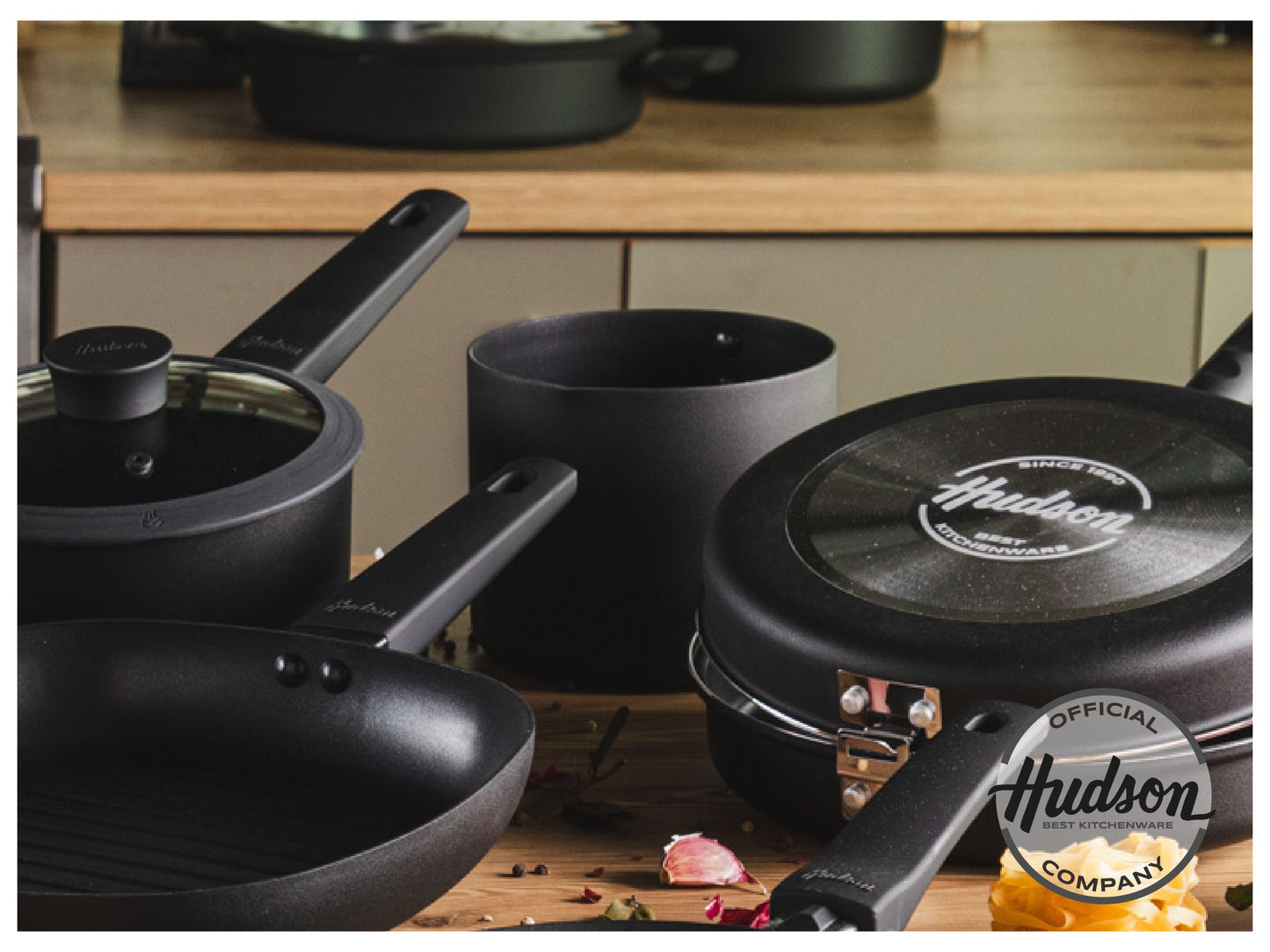 Hervidor de Aluminio Negro de 14 cm Daily