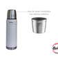 Termo Hudson Acero Blanco De Acero Inoxidable 500 Ml