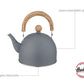 Pava Gris Mango Madera 1.5lts Pico Matero