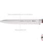 Cuchillo Trinchador Acero Inoxidable Mango Madera