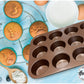 Molde X 12 Muffins Hudson Doble Antiadherente